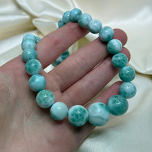 Load image into Gallery viewer, 20” Larimar Beaded Necklace
