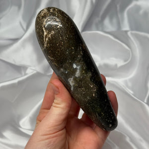 Sea Jasper Wand Carving I