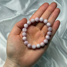 Load image into Gallery viewer, Kunzite Stretch Bracelet 6.5” wrist
