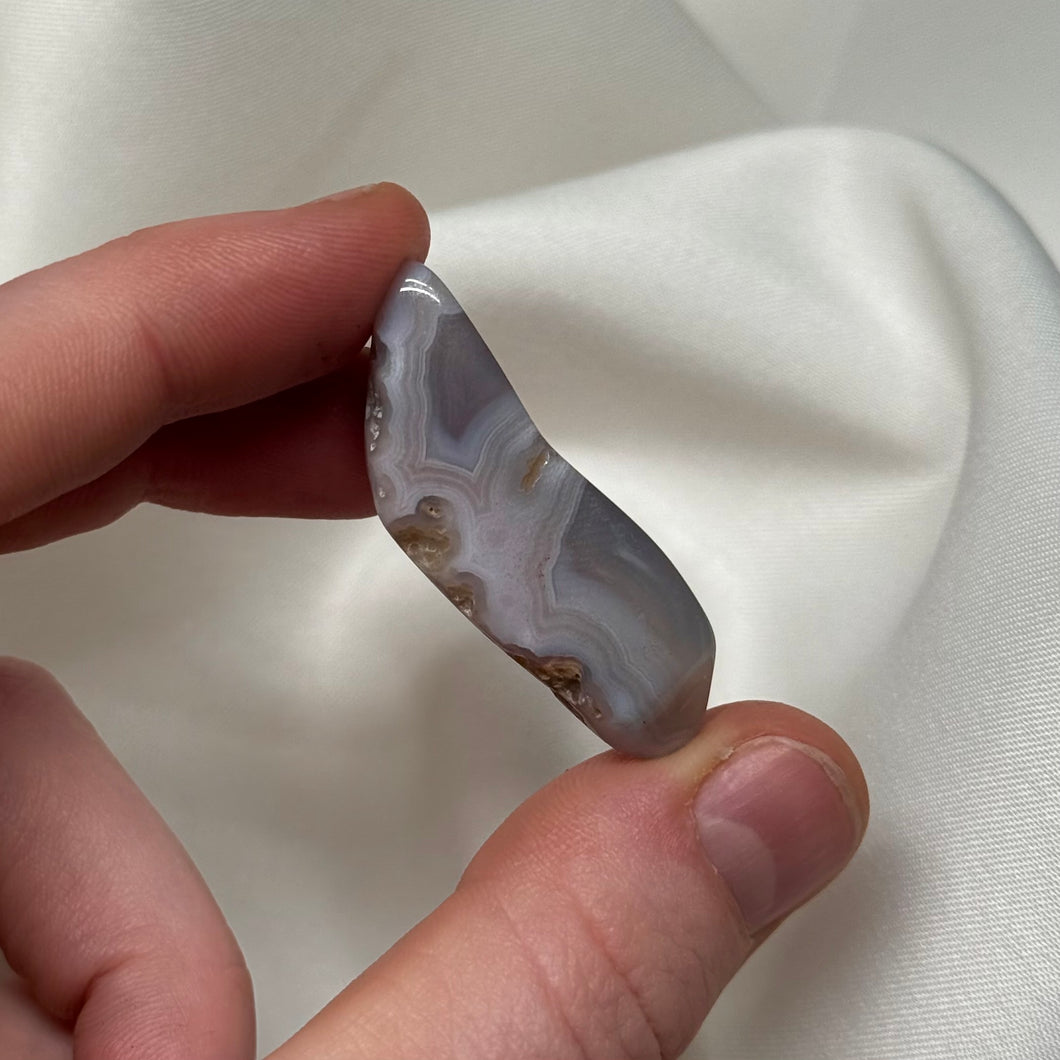 RARE! Dusty Purple Laguna Agate Tumble