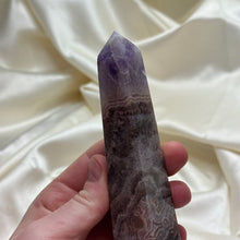 Load image into Gallery viewer, Amethyst x Lace Agate Tower A
