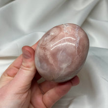 Load image into Gallery viewer, XL Druzy Pink Amethyst Palmstone
