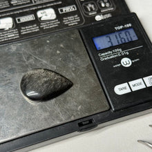 Load image into Gallery viewer, Silver Sheen Obsidian Cabochon 31.6ct
