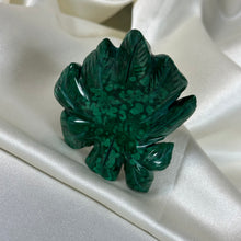 Load image into Gallery viewer, Self-standing Malachite “Mary Jane” Carving
