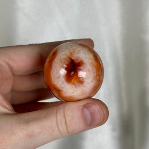 Peachy Carnelian Egg