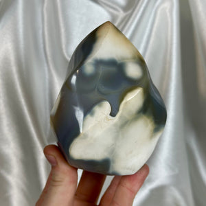 Funky Orca Agate Flame