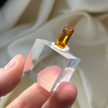 Load image into Gallery viewer, Cognac Citrine Rectangle Facet
