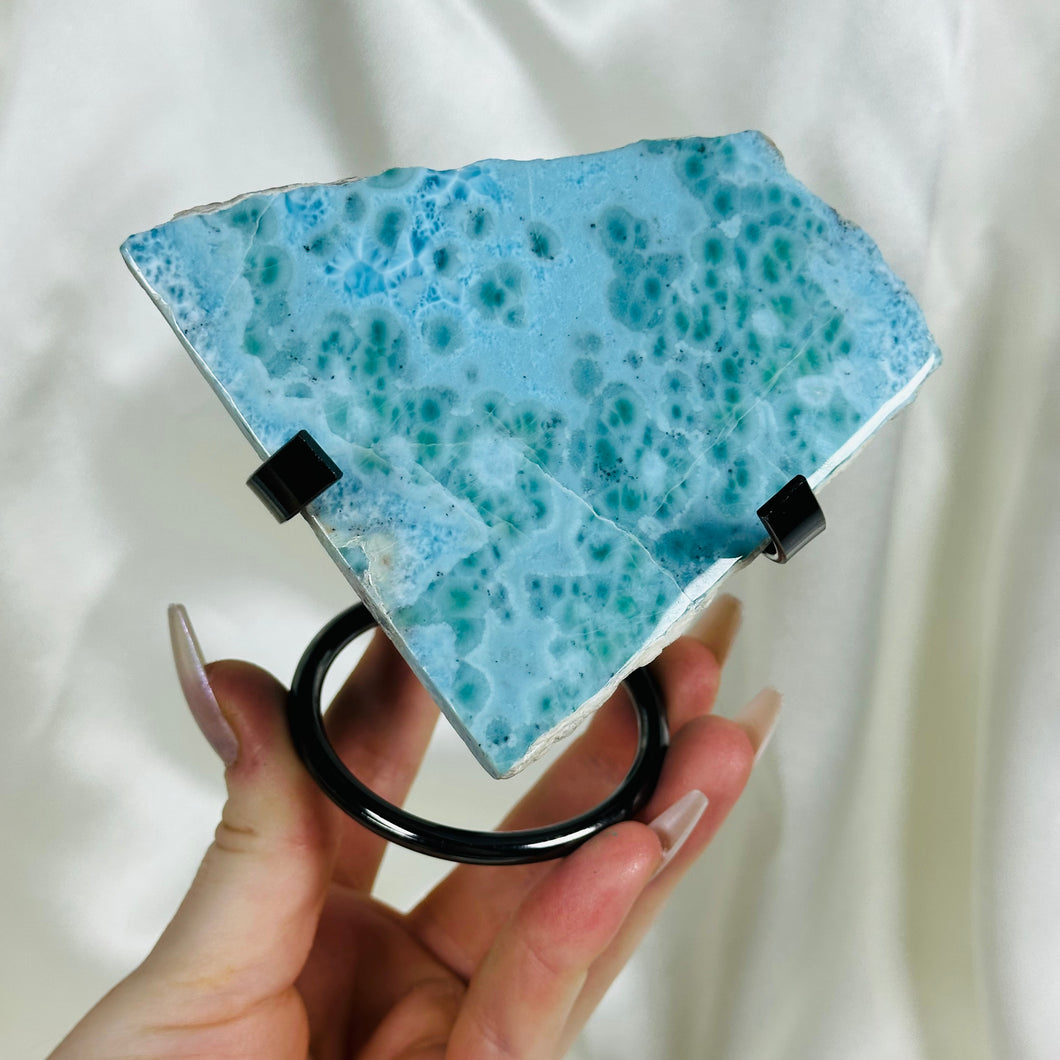 XL Larimar Slab on Stand 3