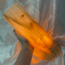 Load image into Gallery viewer, XL Banded Calcite Lamp A
