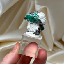 Load image into Gallery viewer, Columbian Emerald on Matrix B

