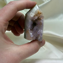 Load image into Gallery viewer, Amethyst with Agate Tower D
