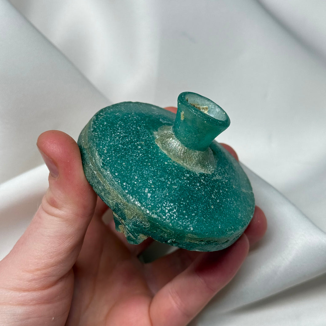 XL Ancient Roman Glass Bottle C