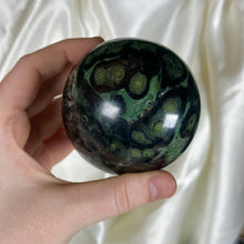 Load image into Gallery viewer, XL Kambaba Jasper Sphere (over 1lb!)
