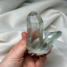 Load image into Gallery viewer, Himalayan Quartz Cluster with Chlorite Dusting and Anatase
