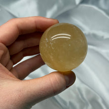 Load image into Gallery viewer, Honey Calcite Sphere C
