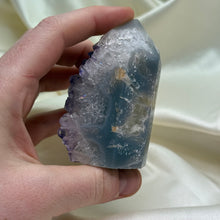 Load image into Gallery viewer, Amethyst with Agate Tower A

