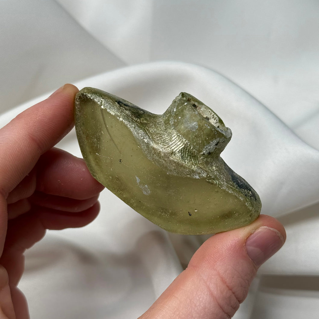 XL Ancient Roman Glass Bottle A