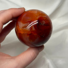 Load image into Gallery viewer, Red Rose Carnelian Sphere
