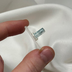 Aquamarine with Tourmaline Inclusions