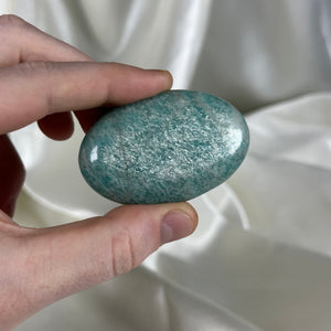 Super Flashy Amazonite Palmstone E