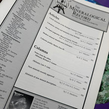 Load image into Gallery viewer, Vintage The Mineralogical Record LL (1999)
