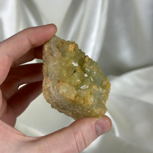 Raw Prehnite Cluster A