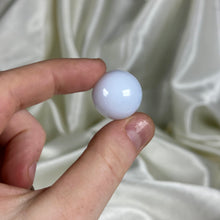 Load image into Gallery viewer, Blue Chalcedony Sphere
