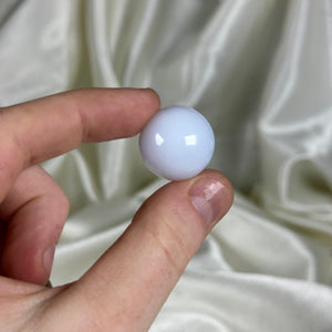 Blue Chalcedony Sphere