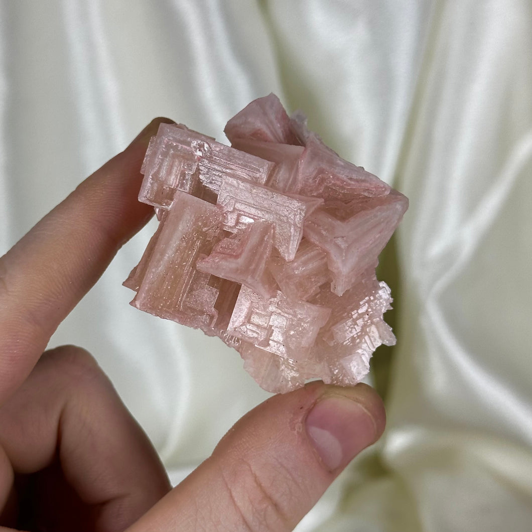 Pink Halite Cluster A