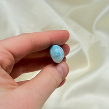 Load image into Gallery viewer, Top Quality Larimar Tumble with Amazing Chatoyancy C
