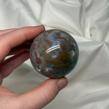Load image into Gallery viewer, Stormy Seas Sea Jasper Sphere (6.5oz)
