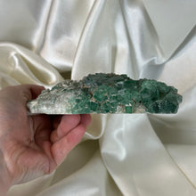 Load image into Gallery viewer, XL Green Cubic Fluorite Cluster B
