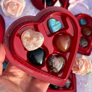 The Crystal Heart Box of “Chocolates” Valentines Bundle