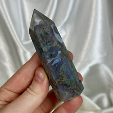 Load image into Gallery viewer, Moss Agate Tower D
