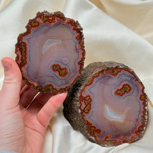 Load image into Gallery viewer, Exceptional Moroccan Agate Pair A 3lb 2oz
