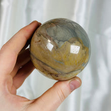 Load image into Gallery viewer, Large Polychrome Jasper Sphere C
