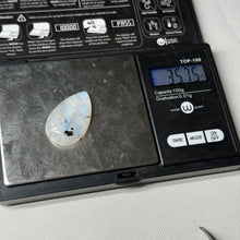 Load image into Gallery viewer, Rainbow Moonstone Cabochon with Tourmaline 35.75ct
