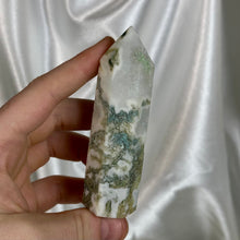 Load image into Gallery viewer, Moss Agate Tower N (imperfect)
