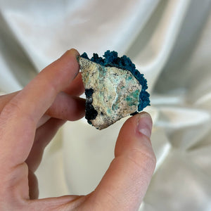 Rare Cunyari Chrysocolla Cluster from Peru C