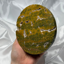 Load image into Gallery viewer, Funky Sea Jasper Coaster
