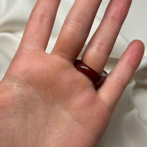 Size 7 Carnelian Ring