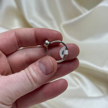 Load image into Gallery viewer, Sz 6 Sterling Silver Raw Watermelon Tourmaline Ring B
