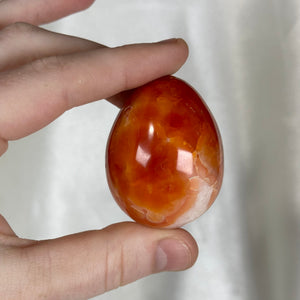 Peachy Carnelian Egg