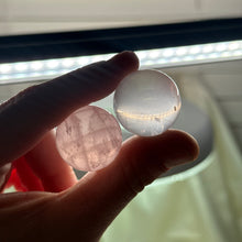 Load image into Gallery viewer, Gemmy Star Rose Quartz Mini Spheres

