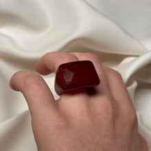 Load image into Gallery viewer, Size 7 Carnelian Ring
