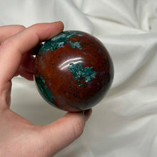 Load image into Gallery viewer, Blood Moon Sea Jasper Sphere (13oz)
