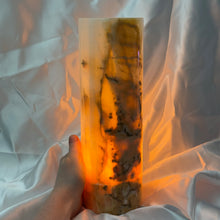 Load image into Gallery viewer, XL Banded Calcite Lamp A
