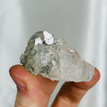 Load image into Gallery viewer, Elestial Himalayan Quartz Cluster with Chlorite and Rainbows
