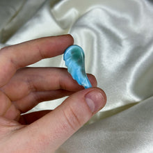 Load image into Gallery viewer, Larimar Wing Carving B
