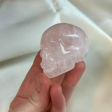 Load image into Gallery viewer, Rose Quartz Skull Carving A
